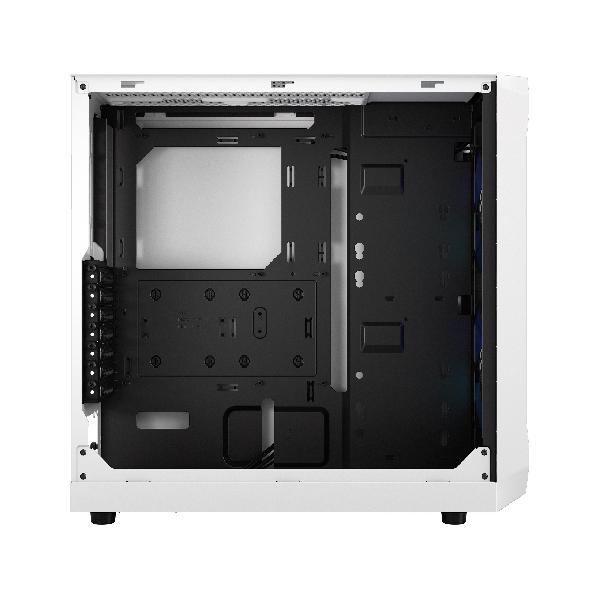 Fractal Design Focus 2 RGB White TG Clear Tint