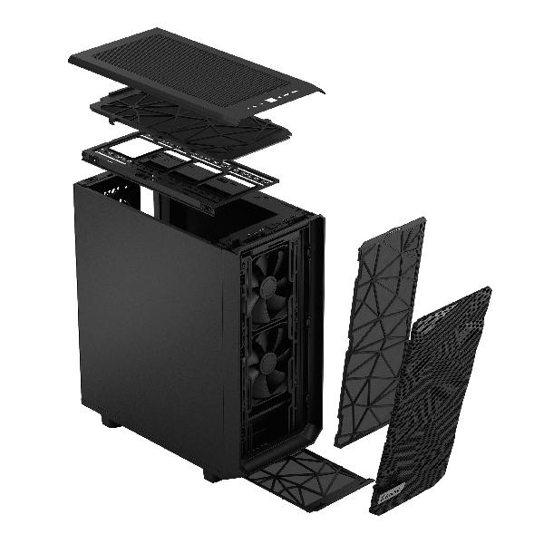 Fractal Design Meshify 2 Compact Black Solid