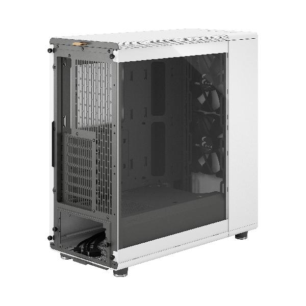 Fractal Design North Chalk White TG Clear Tint