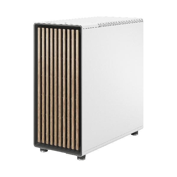 Fractal Design North Chalk White TG Clear Tint