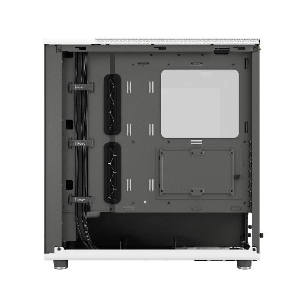 Fractal Design North Chalk White TG Clear Tint