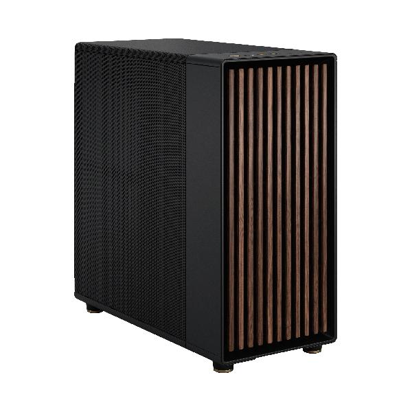 Fractal Design North XL Charcoal Black, (E-)ATX Large Size Mid Tower, 1xUSB 3.1 Gen 2 Type-C, 2xUSB 3.0, Audio & Mic, Wood Front, Mesh Side, 503 x 240 x 509 mm, 3 x Aspect 140 mm PWM Included.