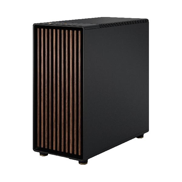 Fractal Design North XL Charcoal Black, (E-)ATX Large Size Mid Tower, 1xUSB 3.1 Gen 2 Type-C, 2xUSB 3.0, Audio & Mic, Wood Front, Mesh Side, 503 x 240 x 509 mm, 3 x Aspect 140 mm PWM Included.