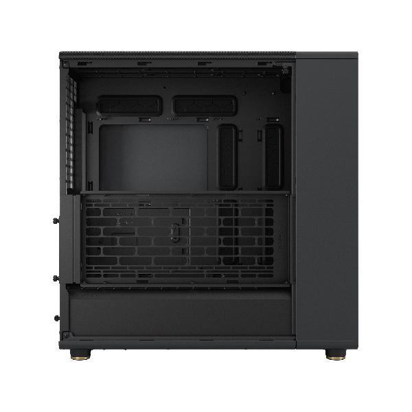 Fractal Design North XL Charcoal Black, (E-)ATX Large Size Mid Tower, 1xUSB 3.1 Gen 2 Type-C, 2xUSB 3.0, Audio & Mic, Wood Front, Mesh Side, 503 x 240 x 509 mm, 3 x Aspect 140 mm PWM Included.