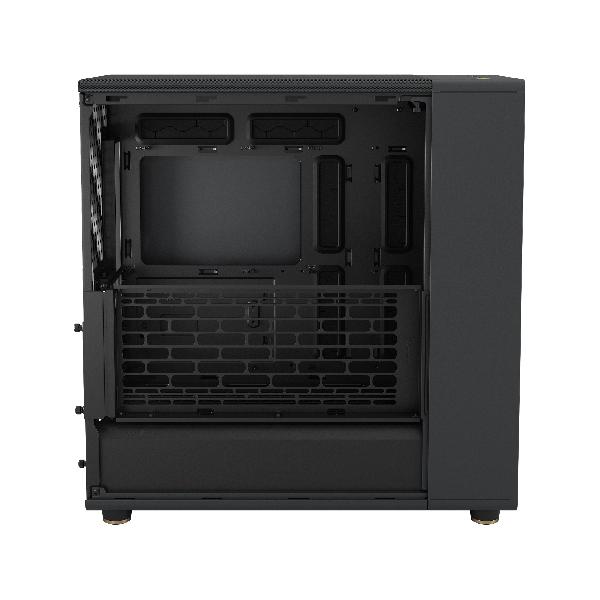 Fractal Design North XL Charcoal Black, (E-)ATX Large Size Mid Tower, 1xUSB 3.1 Gen 2 Type-C, 2xUSB 3.0, Audio & Mic, Wood Front, Mesh Side, 503 x 240 x 509 mm, 3 x Aspect 140 mm PWM Included.