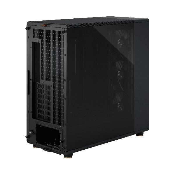 Fractal Design North XL Charcoal Black TG Dark, (E-)ATX Large Size Mid Tower, 1xUSB 3.1 Gen 2 Type-C, 2xUSB 3.0, Audio & Mic, Wood Front, Tempered Glass Side, 503 x 240 x 509 mm, 3 x Aspect 140 mm PWM Included.