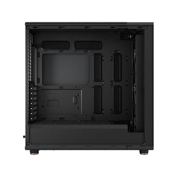 Fractal Design North XL Charcoal Black TG Dark, (E-)ATX Large Size Mid Tower, 1xUSB 3.1 Gen 2 Type-C, 2xUSB 3.0, Audio & Mic, Wood Front, Tempered Glass Side, 503 x 240 x 509 mm, 3 x Aspect 140 mm PWM Included.