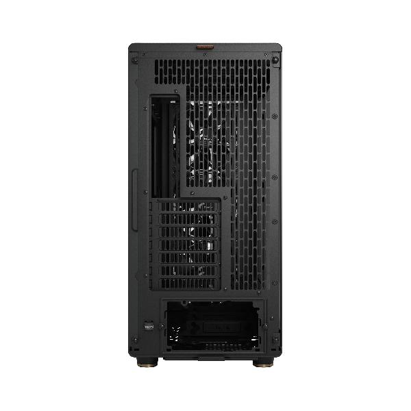 Fractal Design North XL Charcoal Black TG Dark, (E-)ATX Large Size Mid Tower, 1xUSB 3.1 Gen 2 Type-C, 2xUSB 3.0, Audio & Mic, Wood Front, Tempered Glass Side, 503 x 240 x 509 mm, 3 x Aspect 140 mm PWM Included.