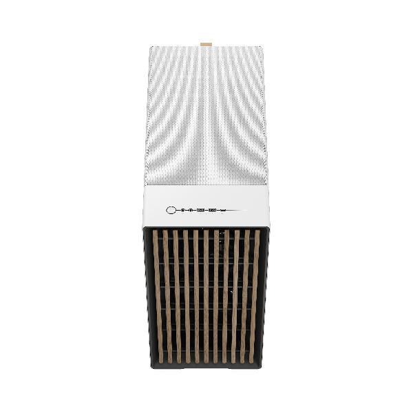 Fractal Design North XL Chalk White, (E-)ATX Large Size Mid Tower, 1xUSB 3.1 Gen 2 Type-C, 2xUSB 3.0, Audio & Mic, Wood Front, Mesh Side, 503 x 240 x 509 mm, 3 x Aspect 140 mm PWM Included.