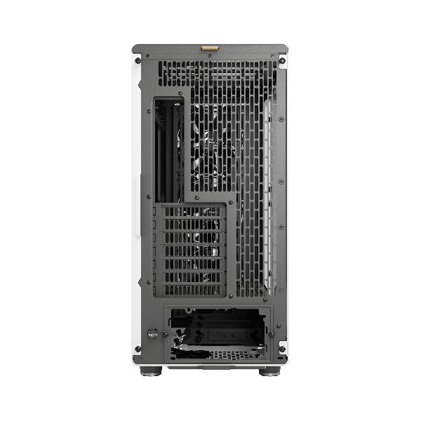 Fractal Design North XL Chalk White TG Clear, (E-)ATX Large Size Mid Tower, 1xUSB 3.1 Gen 2 Type-C, 2xUSB 3.0, Audio & Mic, Wood Front, Tempered Glass Side, 503 x 240 x 509 mm, 3 x Aspect 140 mm PWM Included.