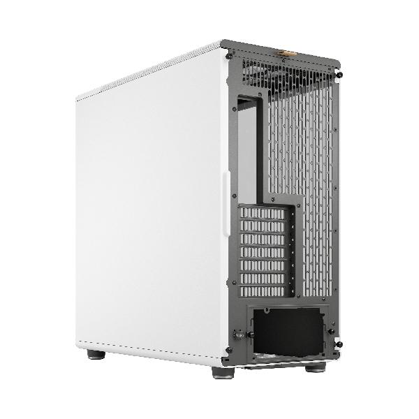 Fractal Design North XL Chalk White TG Clear, (E-)ATX Large Size Mid Tower, 1xUSB 3.1 Gen 2 Type-C, 2xUSB 3.0, Audio & Mic, Wood Front, Tempered Glass Side, 503 x 240 x 509 mm, 3 x Aspect 140 mm PWM Included.