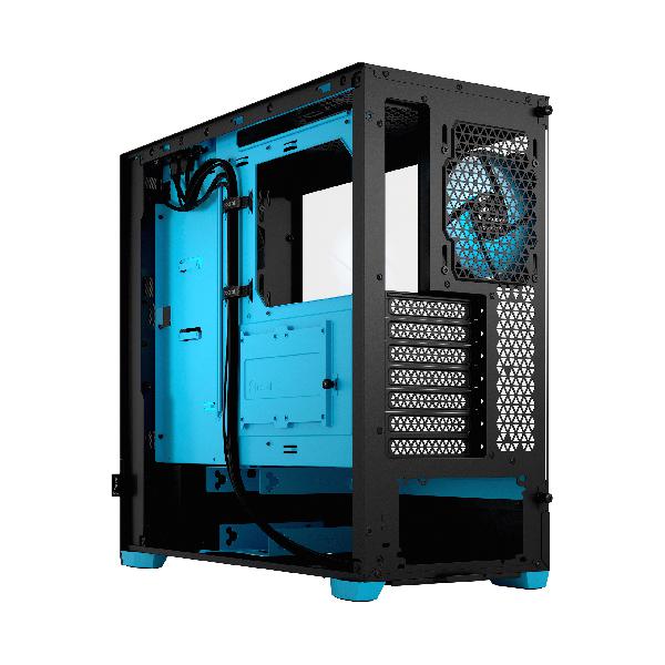 Fractal Design Pop Air RGB Cyan Core TG Clear Tint