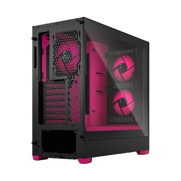 Fractal Design Pop Air RGB Magenta Core TG Clear Tint