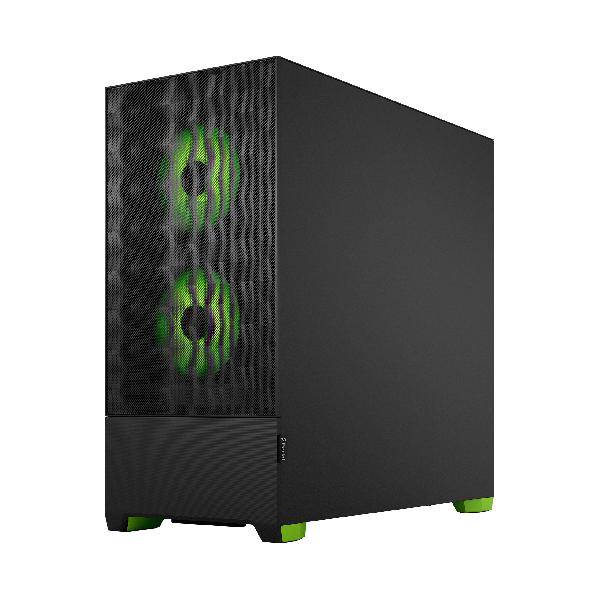 Fractal Design Pop Air RGB Green Core TG Clear Tint