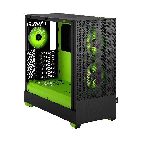 Fractal Design Pop Air RGB Green Core TG Clear Tint