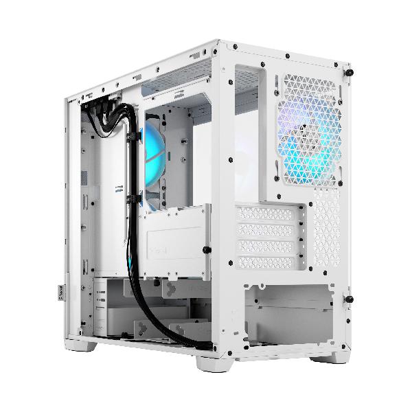 Fractal Design Pop Mini Air RGB White TG Clear Tint