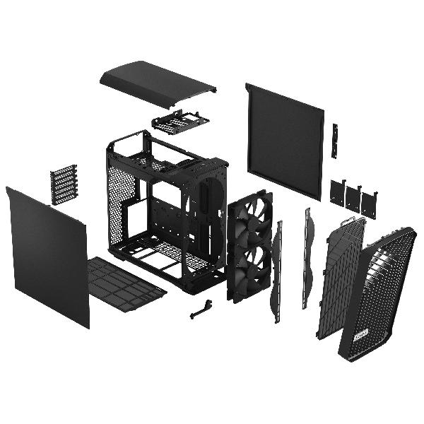 Fractal Design Torrent Compact Black Solid