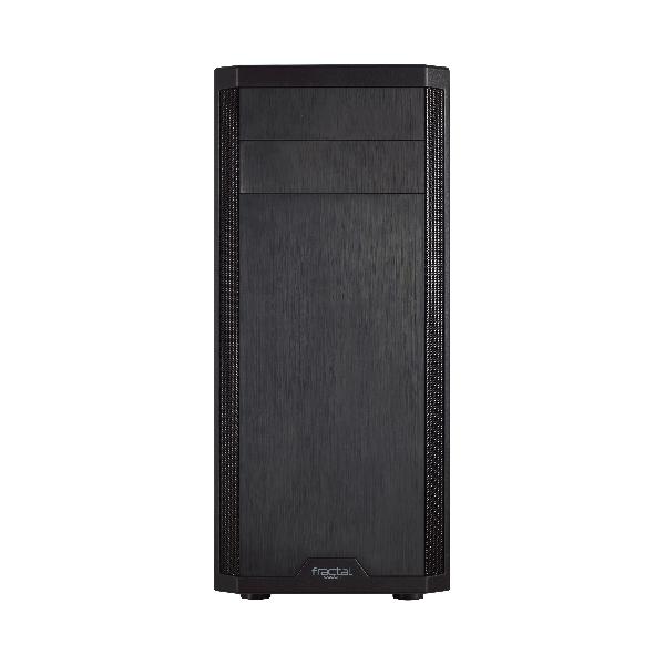 Fractal Design Core 2300 compact Full-ATX Case, Black, Brushed Alu Front, Watercooling Ready (240/280 front, 240 Top), 2 x 120mm Fan included