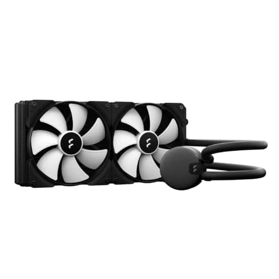 Fractal Design Lumen S28 v2 RGB AIO Watercooler, 2 x Aspect 14 RGB fan, AM4/5, S1700, S1200