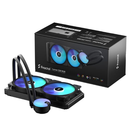 Fractal Design Lumen S28 v2 RGB AIO Watercooler, 2 x Aspect 14 RGB fan, AM4/5, S1700, S1200