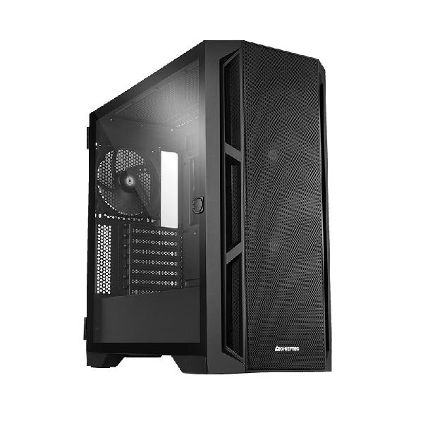 Chieftec Apex Air // Black, E-ATX Gaming case, T Glass w/ Mesh front panel, 3 x PWM Fan