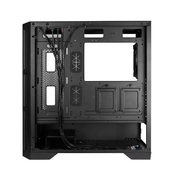 Chieftec Apex Air // Black, E-ATX Gaming case, T Glass w/ Mesh front panel, 3 x PWM Fan