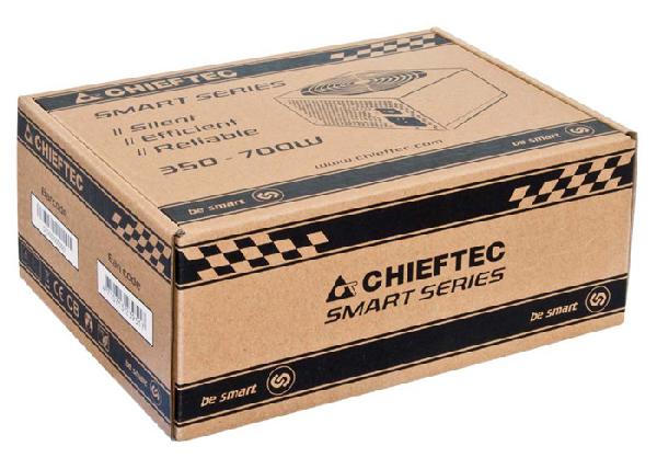 Chieftec Smart // 600W ATX,EFF>85%,230V only,retail