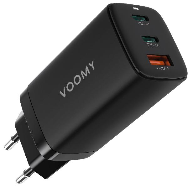 Voomy Charge M65 - Snellader Oplader 65W // Zwart