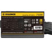 XILENCE XP750R12ARGB Gaming Gold Series, ARGB Fan, 80Plus Gold, ATX2.52, 750 Watt Black, ErP, RoHS, 3xPCIe, 6xSATA