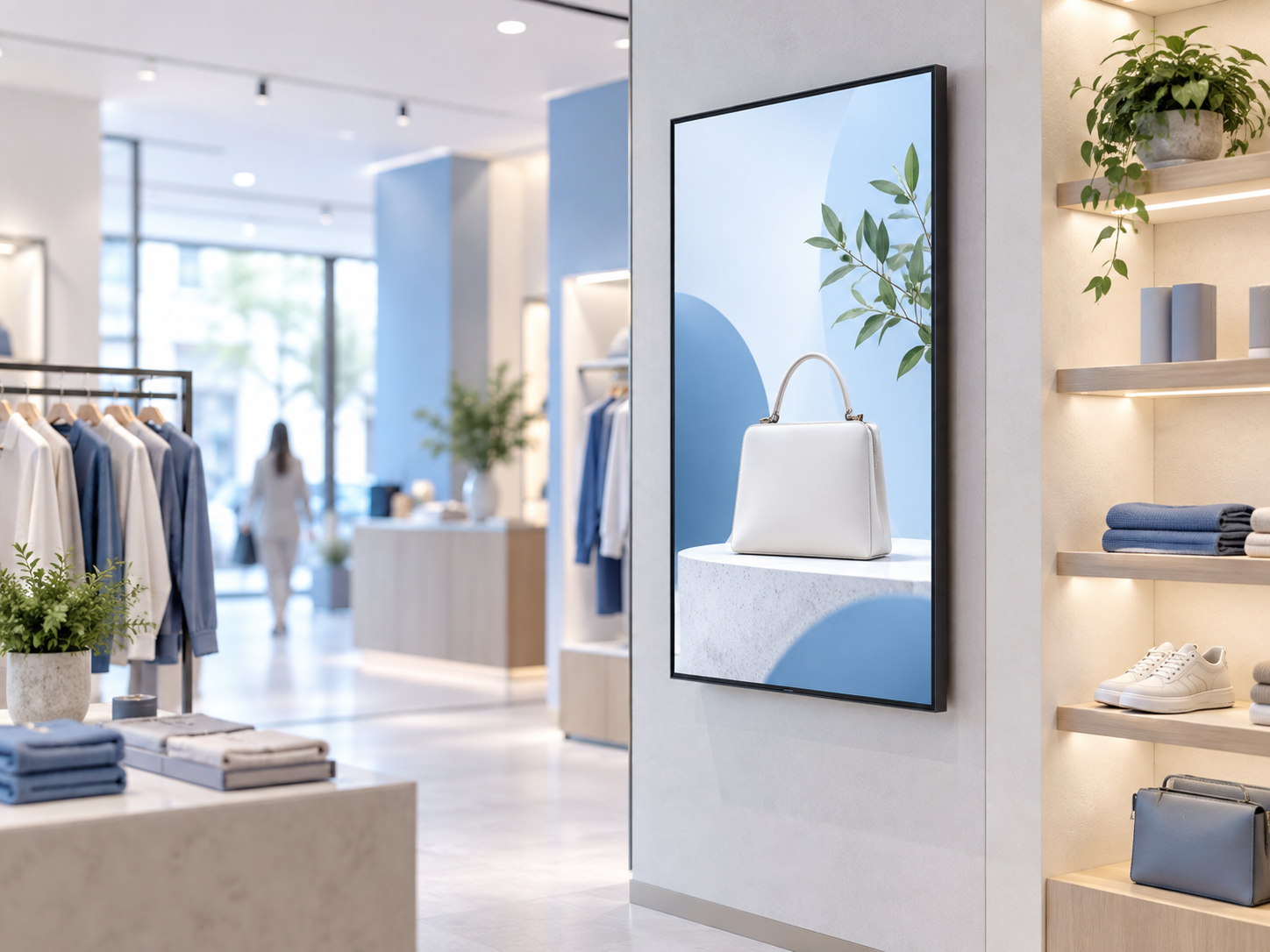 Digital signage retail